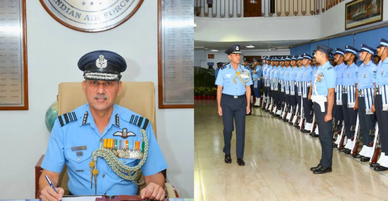 Air Marshal Narmdeshwar Tiwari Takes Over as Vice Chief of the Air Staff, Indian Air Force